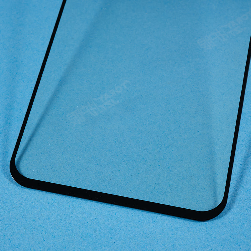 For Samsung Galaxy A14 5G / 4G Purple Light Full Glue Tempered Glass Film Black Edge Silk Printing Full Screen Protector