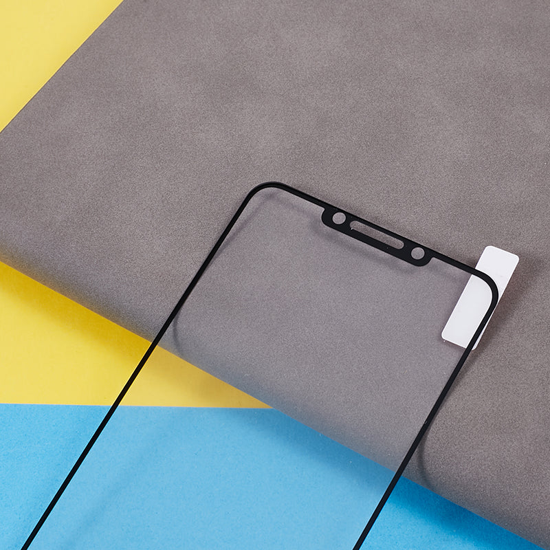 For Huawei nova Y91 4G Silk Printing Screen Protector HD Clarity Full Cover Full Glue Tempered Glass Film