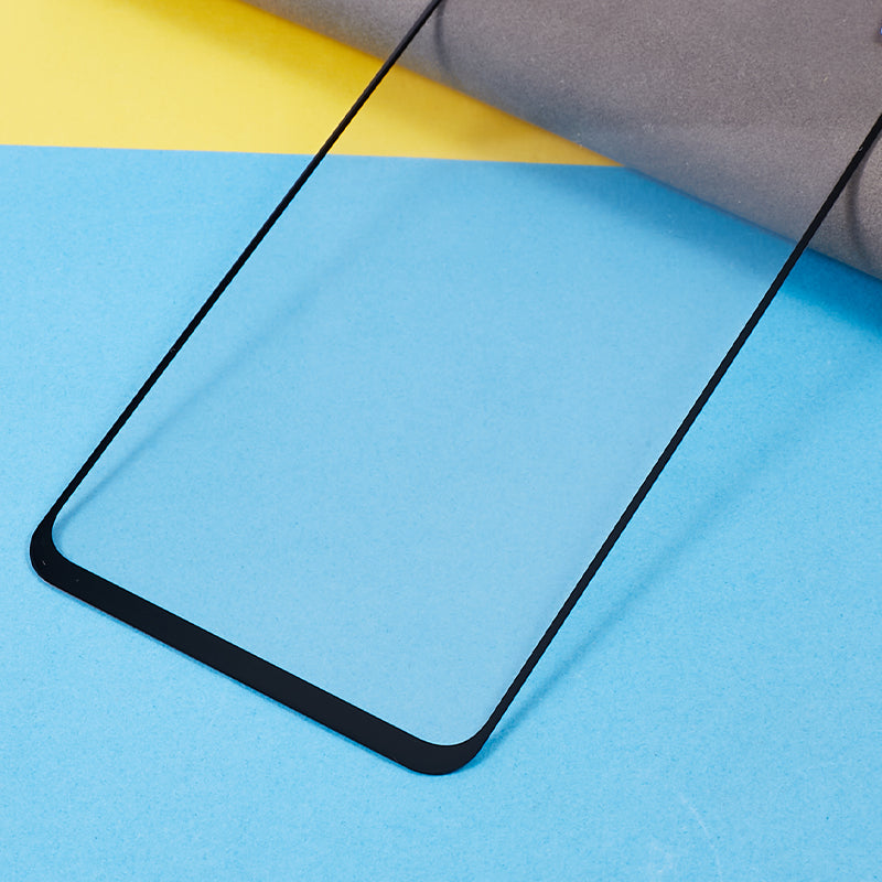 For Huawei nova Y91 4G Silk Printing Screen Protector HD Clarity Full Cover Full Glue Tempered Glass Film