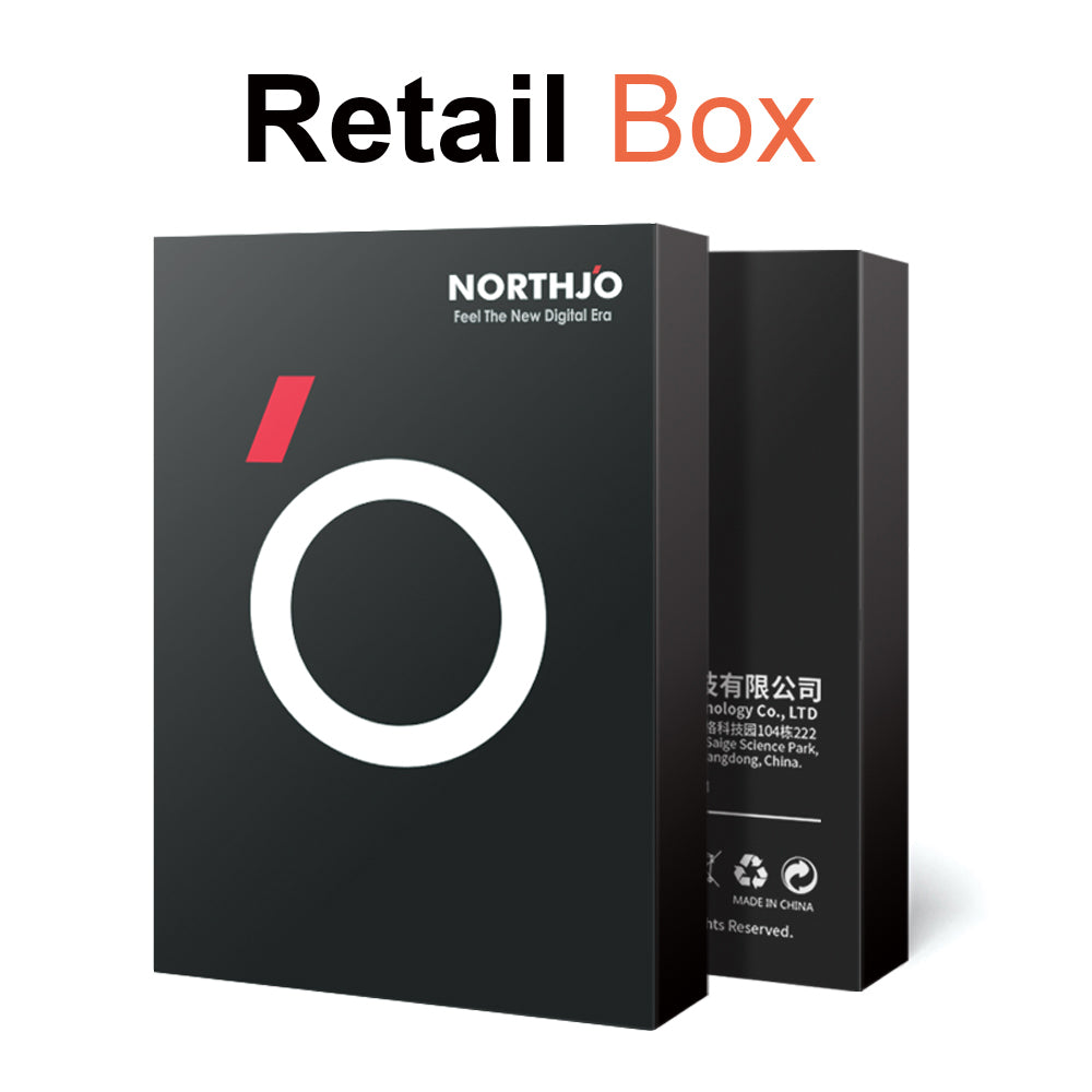 NORTHJO For iPhone 13 mini 5.4 inch / 13 6.1 inch 1 Set Camera Lens Protector CD Vein Metal Ring Tempered Glass Lens Film