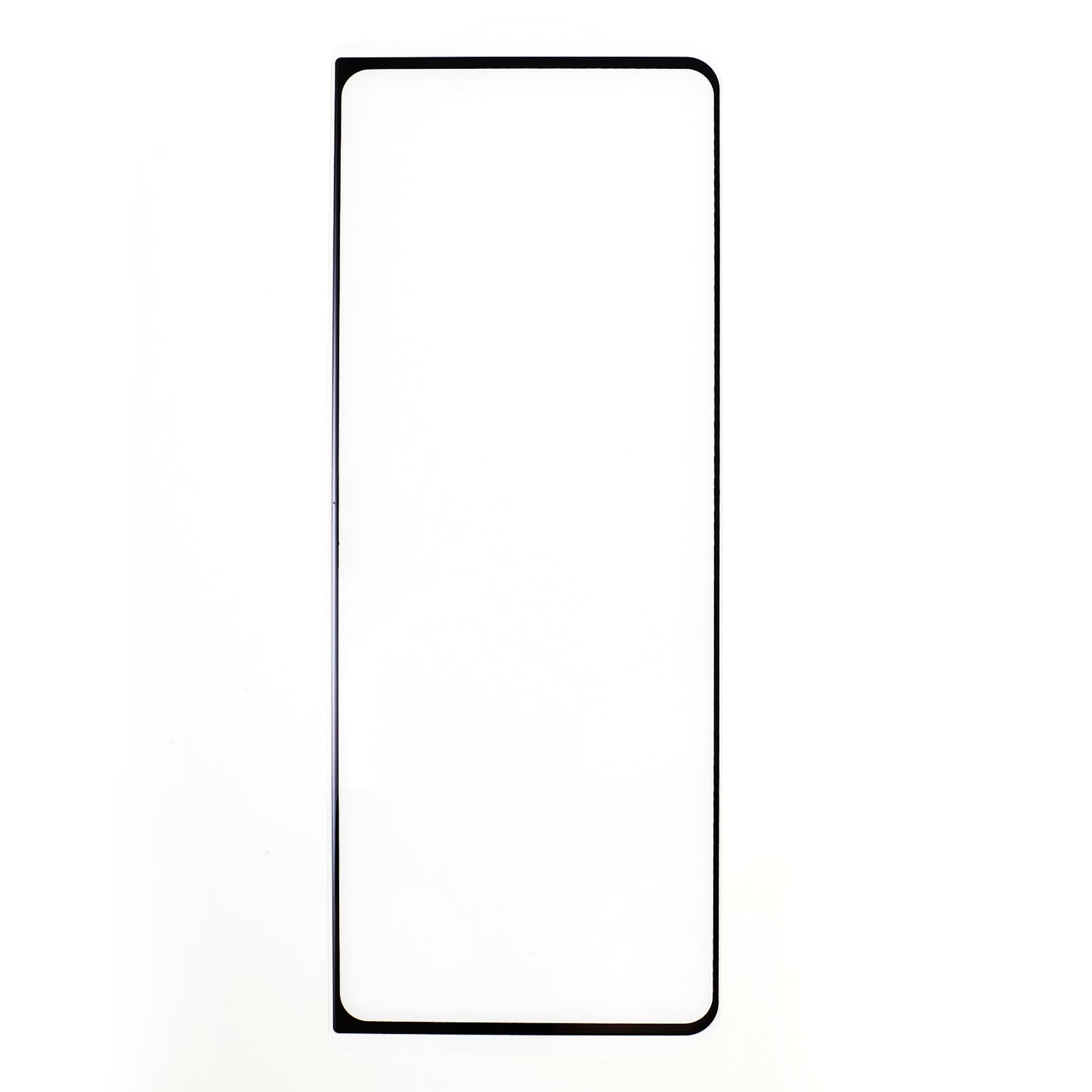For Samsung Galaxy Z Fold5 5G Silk Printing Full Glue Complete Cover Tempered Glass Front Screen Protector + Back Film