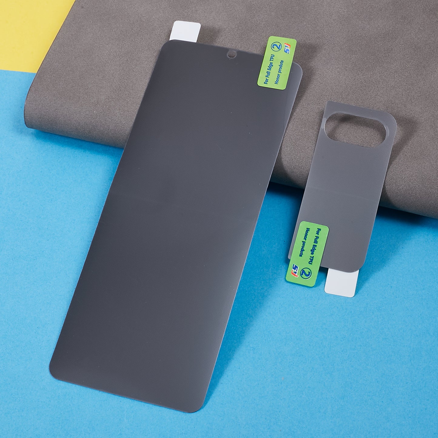 For Samsung Galaxy Z Flip4 5G Front Screen and Back Screen Protector Full Coverage Anti-spy Matte PET Film
