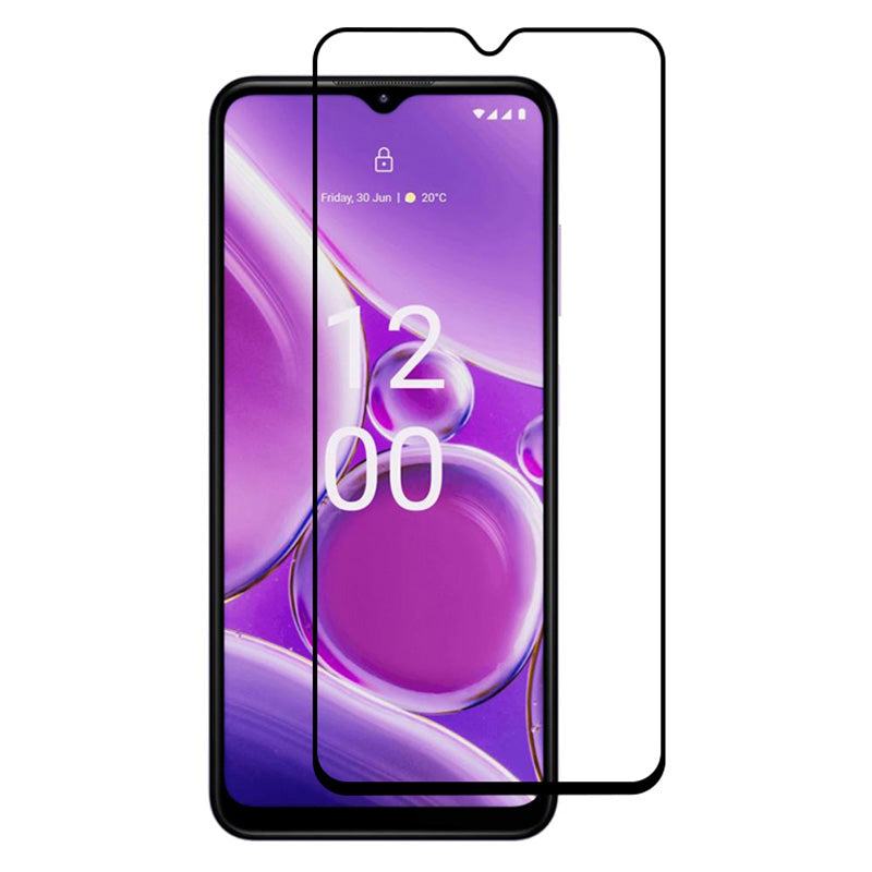 RURIHAI 10Pcs For Nokia G42 Smartphone Screen Protector High Aluminum-silicon Glass Secondary Hardening 2.5D Film