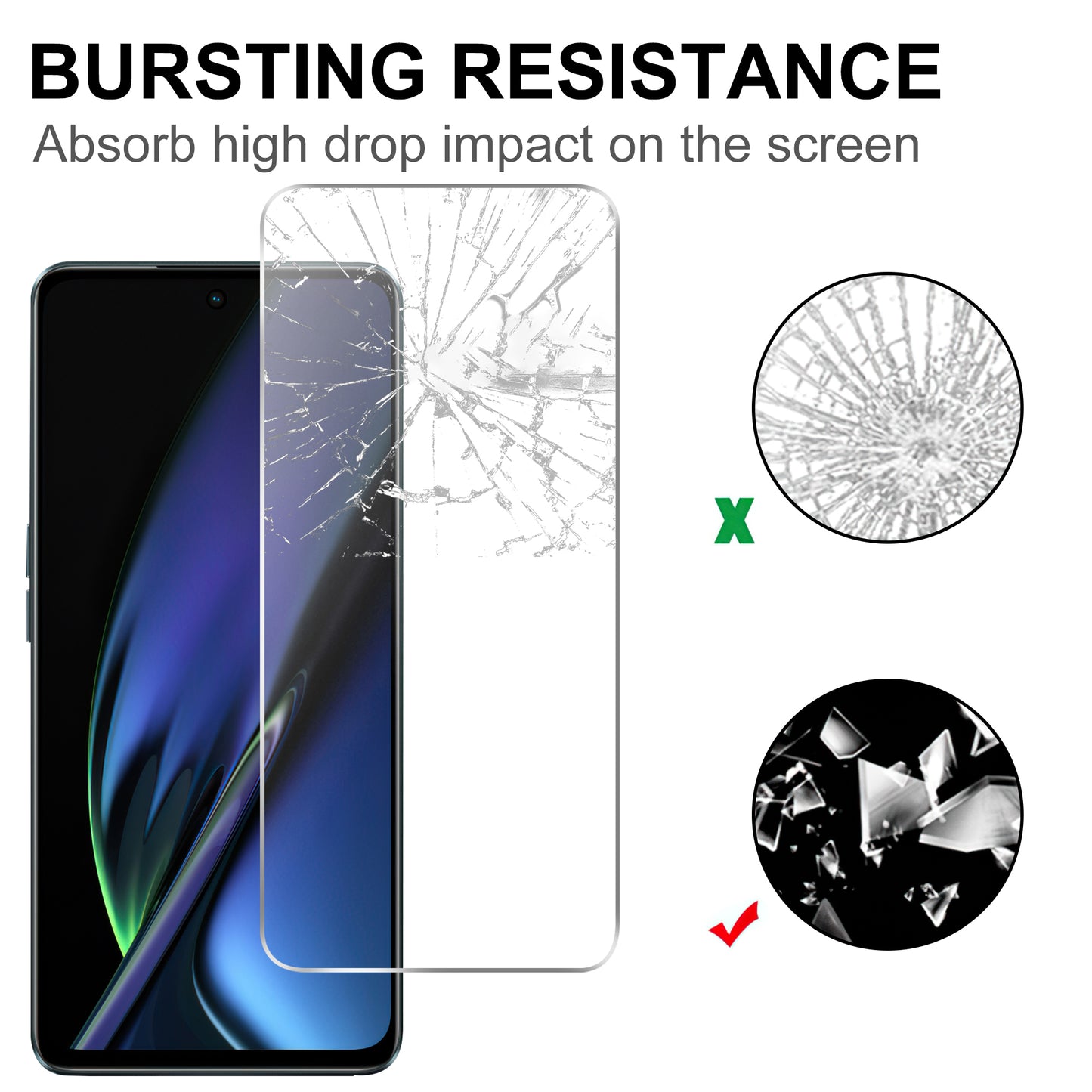 For Oppo K11x 5G Tempered Glass Film HD Clear 2.5D Arc Edge Screen Protector