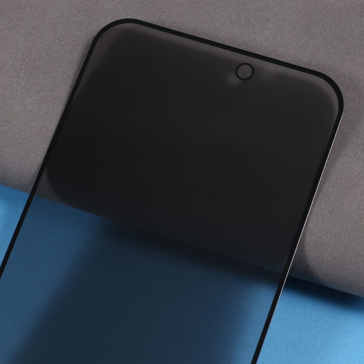 For iPhone 15 Pro Anti-peep High Aluminium-silicon Glass Film Full Glue Silk Printing Full Coverage Screen Protector