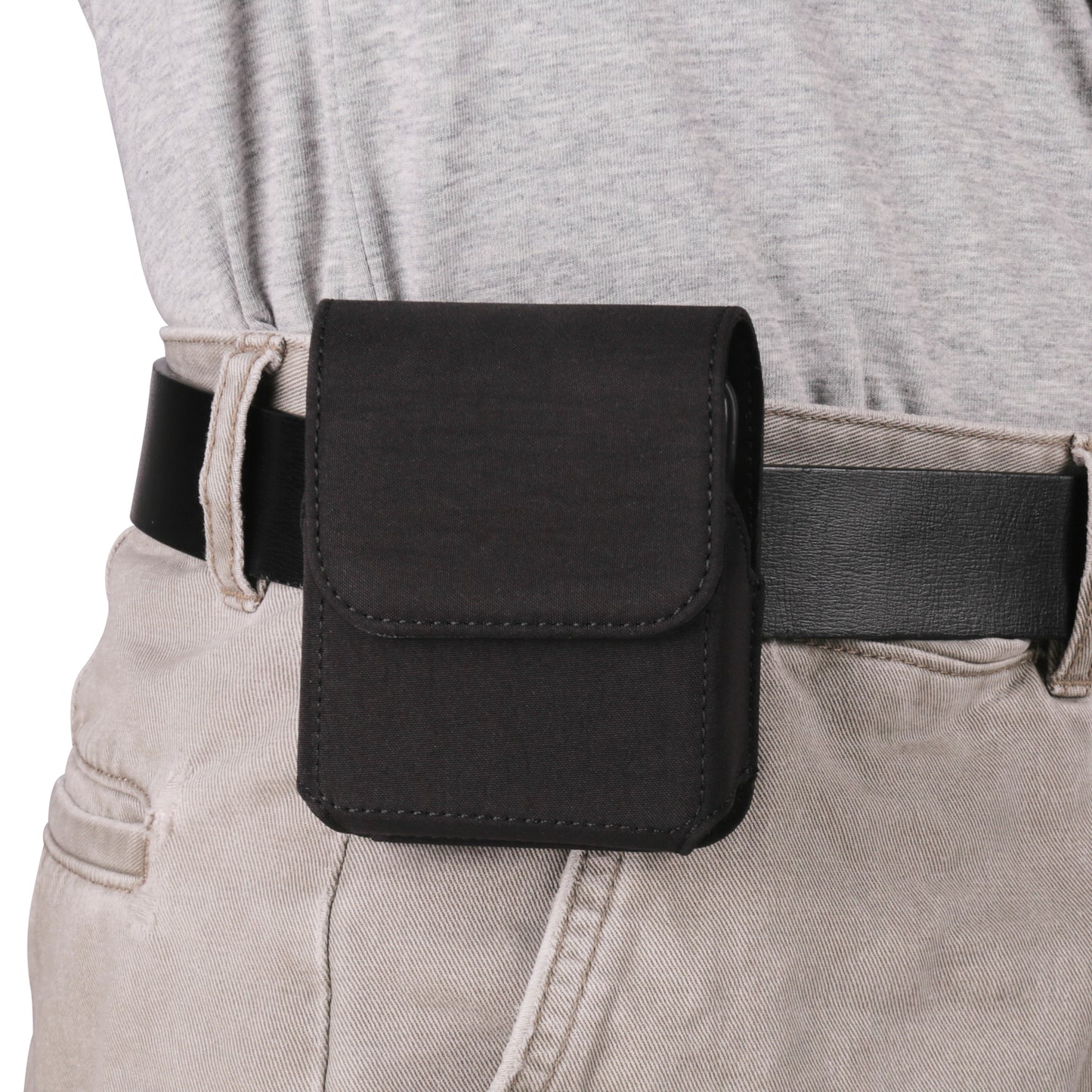 Phone Belt Bag for Universal Folding Cell Phones Anti-Scratch Waterproof Nylon Waist Pouch