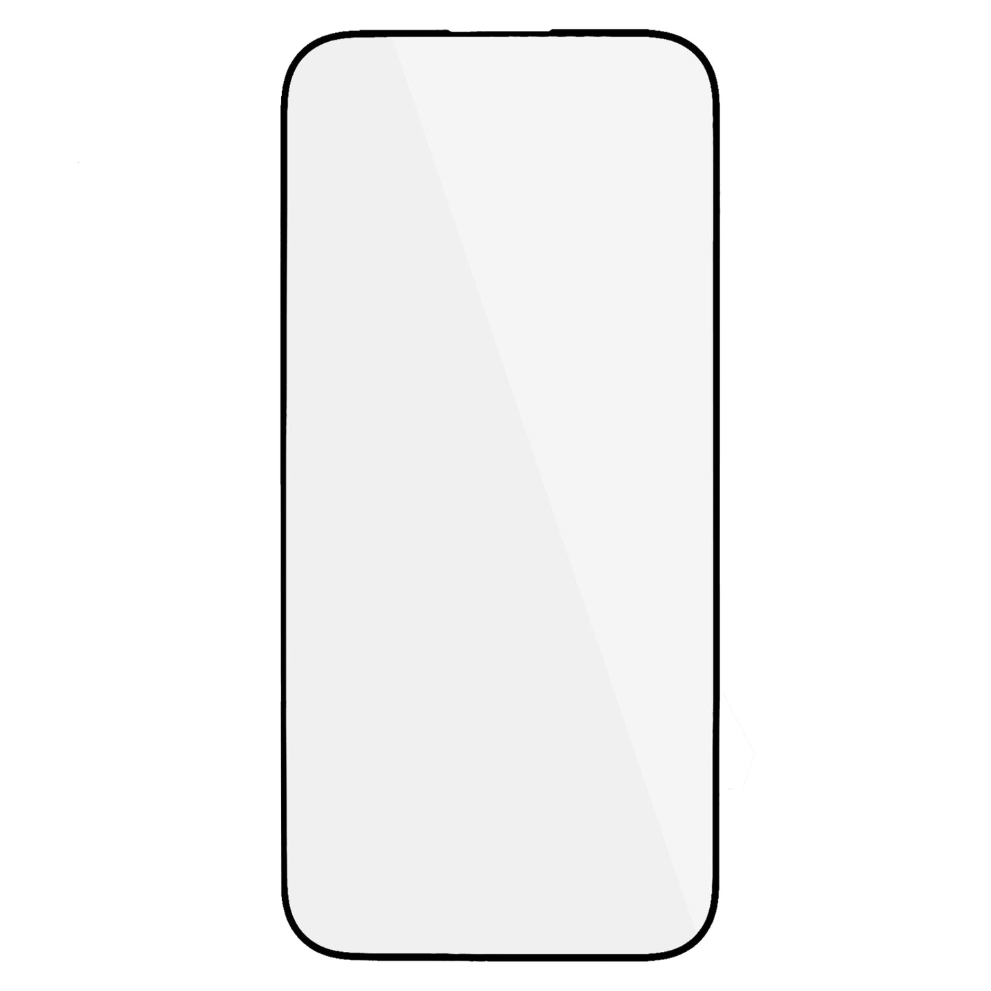 For iPhone 15 Pro Anti-static Screen Protector High Definition Full Cover Full Glue Tempered Glass Film