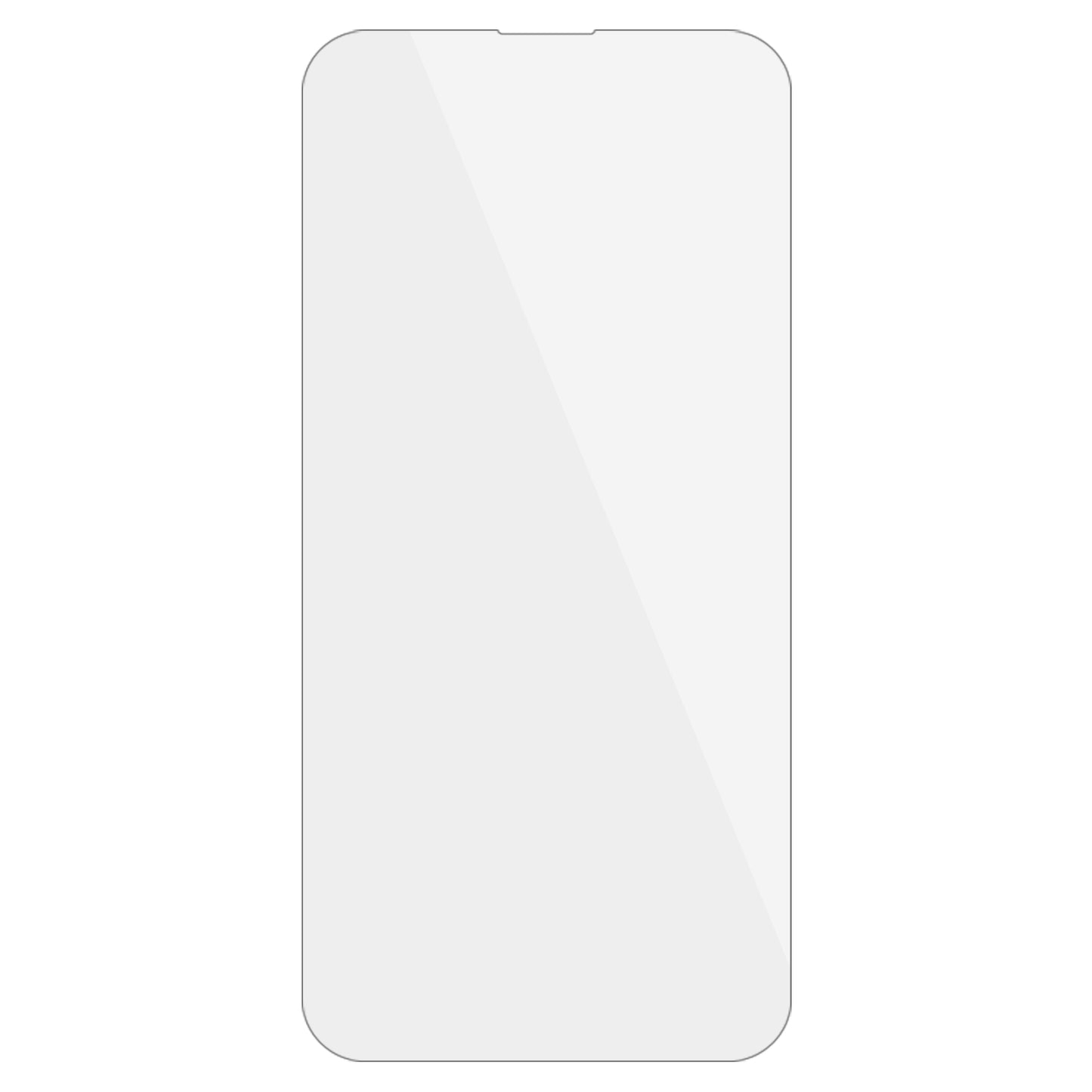 For iPhone 15 Plus HD Clear Screen Protector 0.25 Arc Edge Explosion-proof High Aluminum-silicon Glass Film