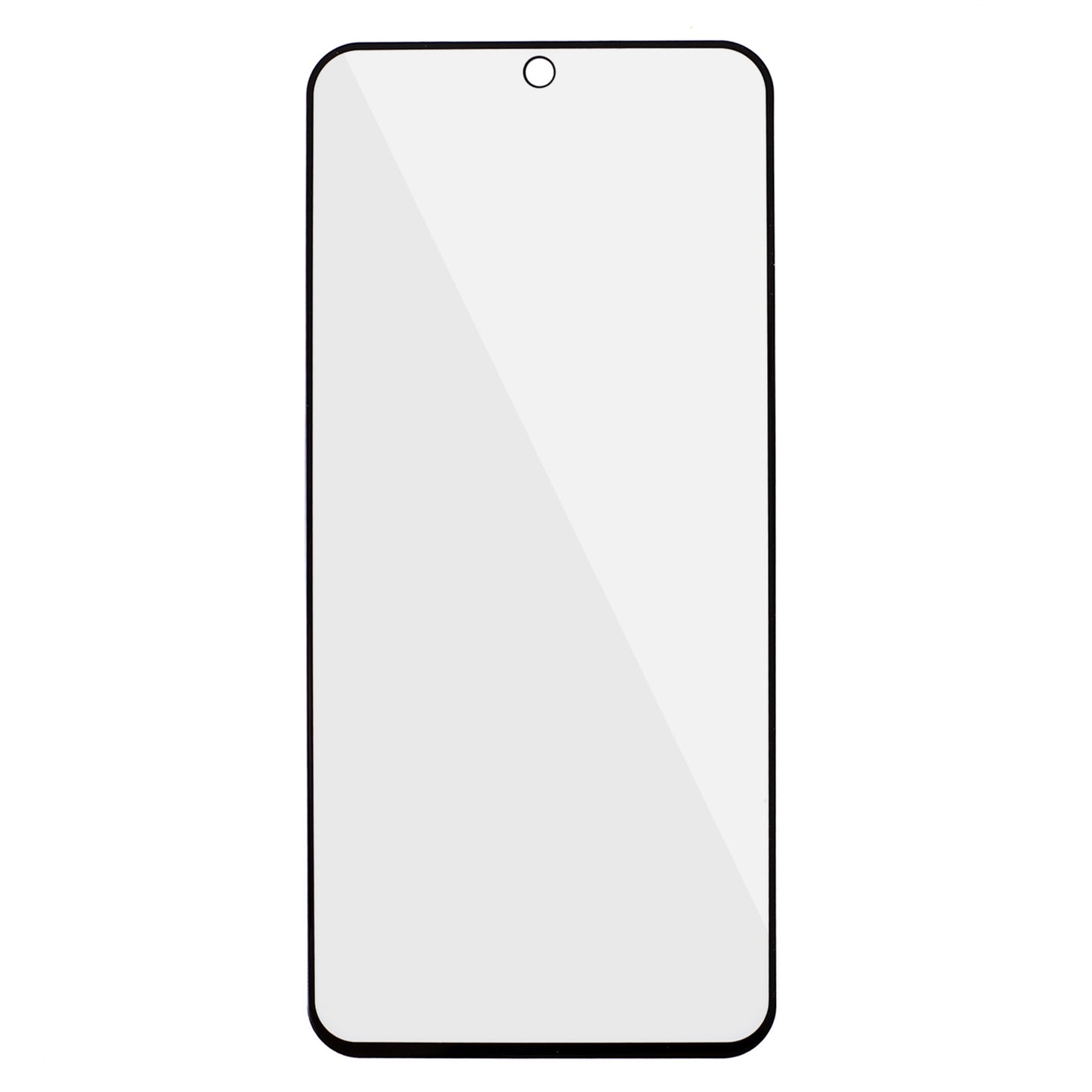 For Samsung Galaxy S23 FE Silk Printing Full Screen Protector Matte Anti-fingerprint Full Glue Tempered Glass Film