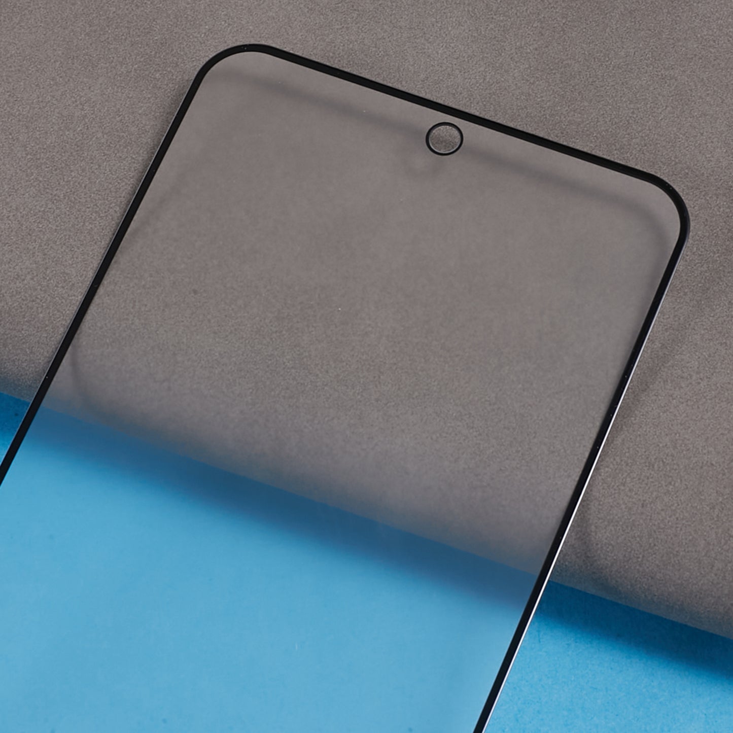 For Samsung Galaxy S23 FE Silk Printing Full Screen Protector Matte Anti-fingerprint Full Glue Tempered Glass Film