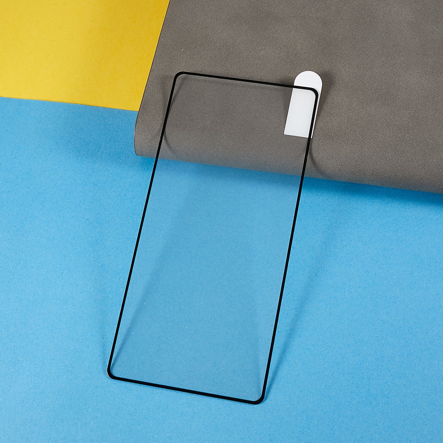 For Google Pixel 8 Silk Printing Black Edge Screen Protector Full Cover Full Glue HD Tempered Glass Film