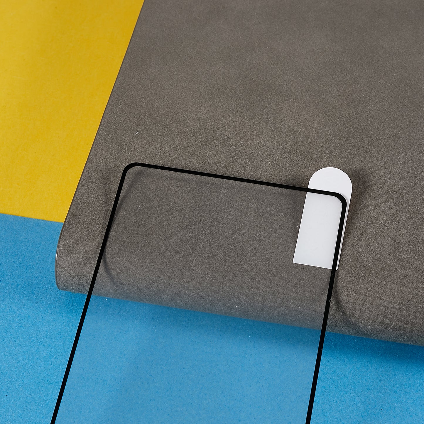 For Google Pixel 8 Silk Printing Black Edge Screen Protector Full Cover Full Glue HD Tempered Glass Film