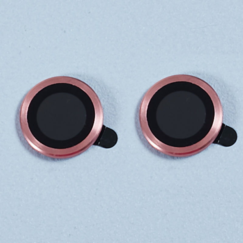 For iPhone 15 / 15 Plus Camera Lens Protector Set Electroplating Ring HD Tempered Glass Lens Film
