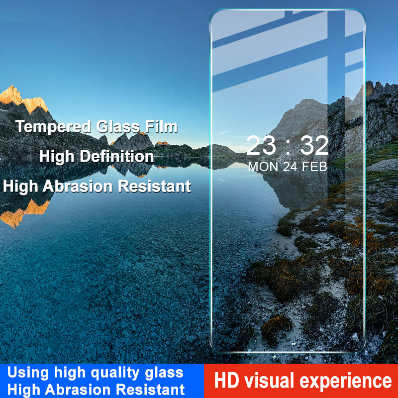 IMAK H Series For Xiaomi Redmi 12 5G / Poco M6 Pro 5G Phone Screen Protector HD Clear Anti-explosion Tempered Glass Film