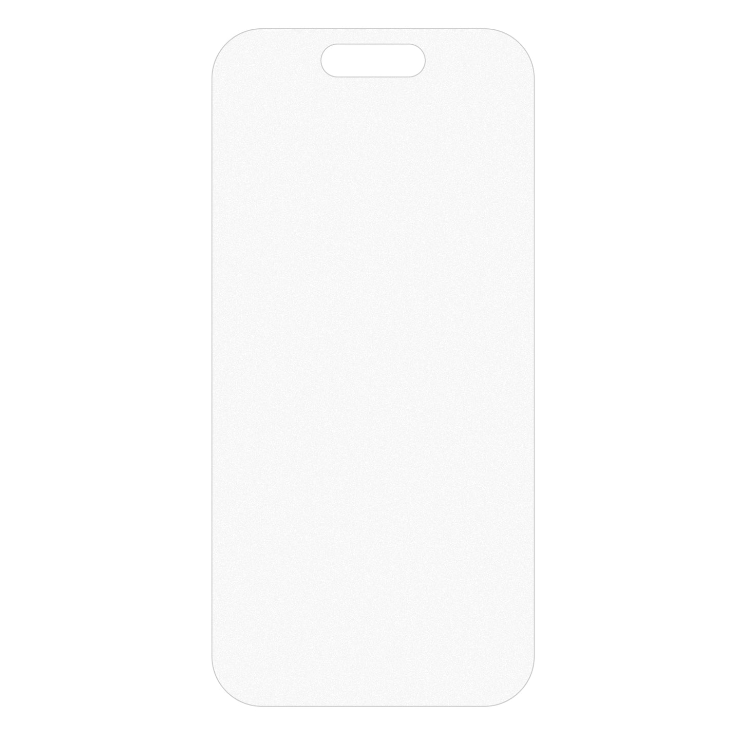 For iPhone 15 / 15 Pro Matte Phone Full Screen Protector Anti-fingerprint Anti-glare Soft TPU Screen Film
