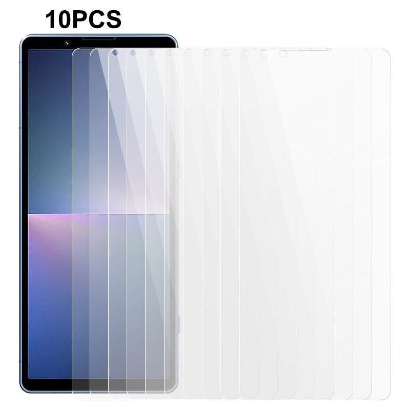 10PCS For Sony Xperia 5 V Super Thin 0.3mm Phone Screen Protector HD Clear 2.5D Tempered Glass Screen Film