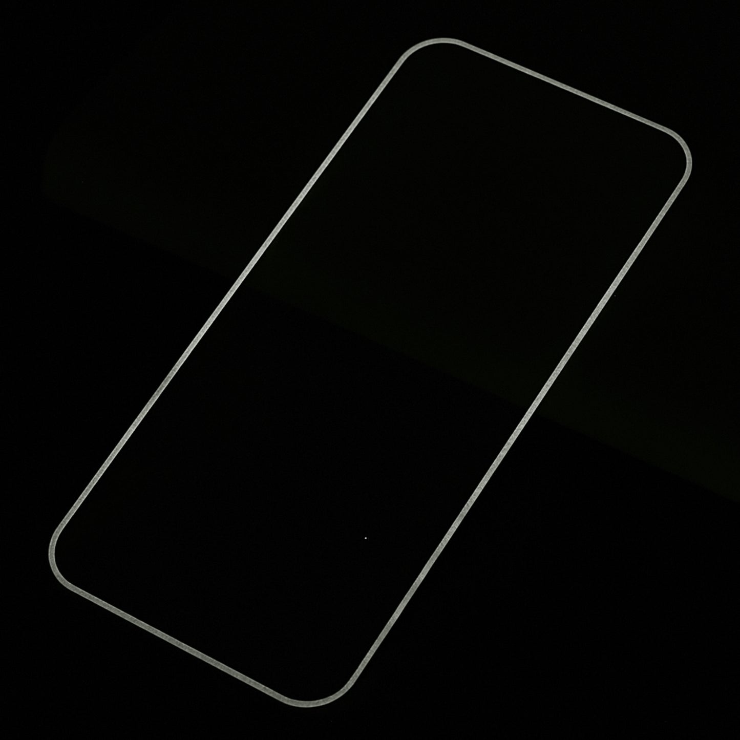 For iPhone 15 Pro Max Luminous HD Medium Alumina Glass Screen Protector Full Glue Anti-scratch Film