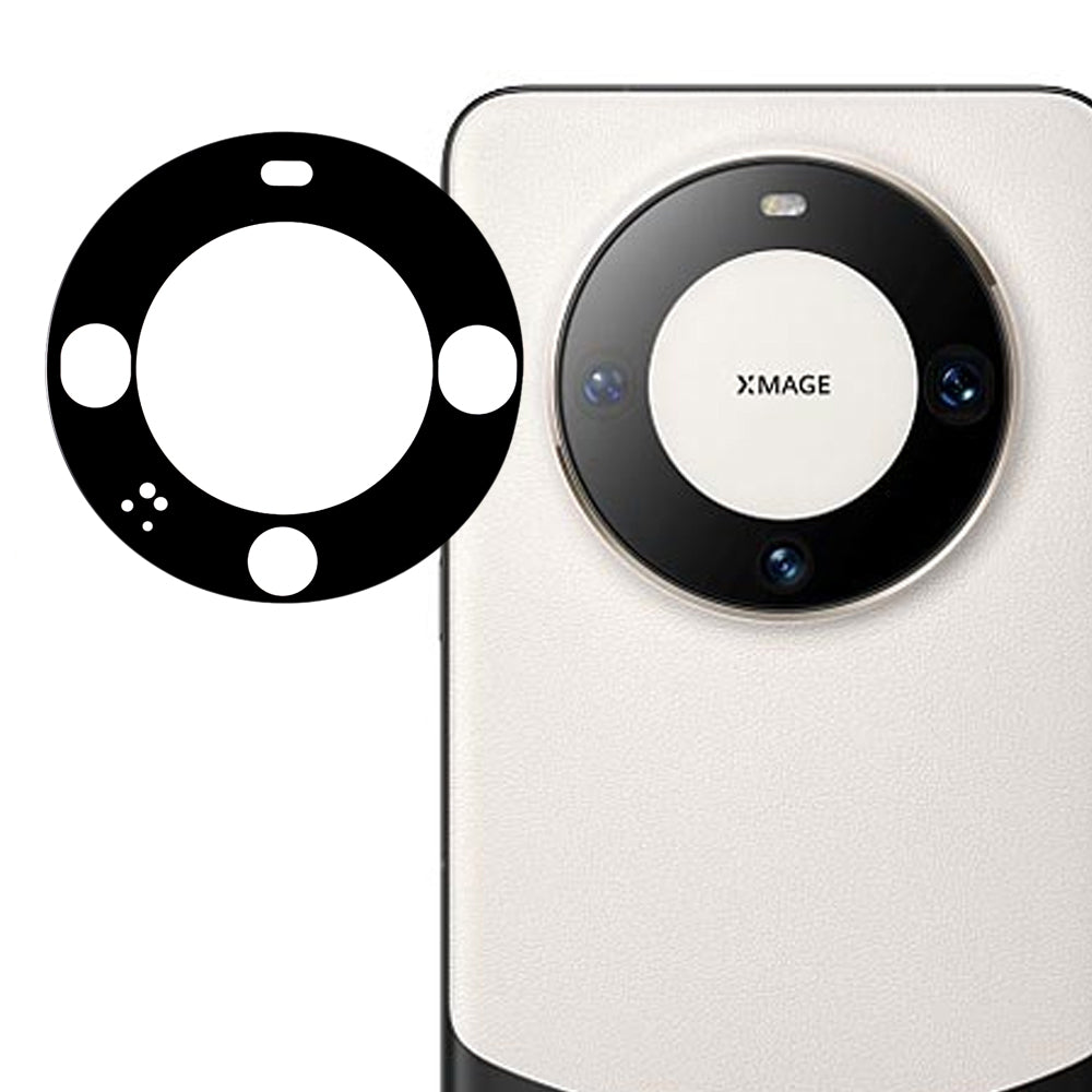 For Huawei Mate 60 Pro / 60 Pro+ Tempered Glass Camera Lens Film Silk Printing Lens Protector with Bottom Plate