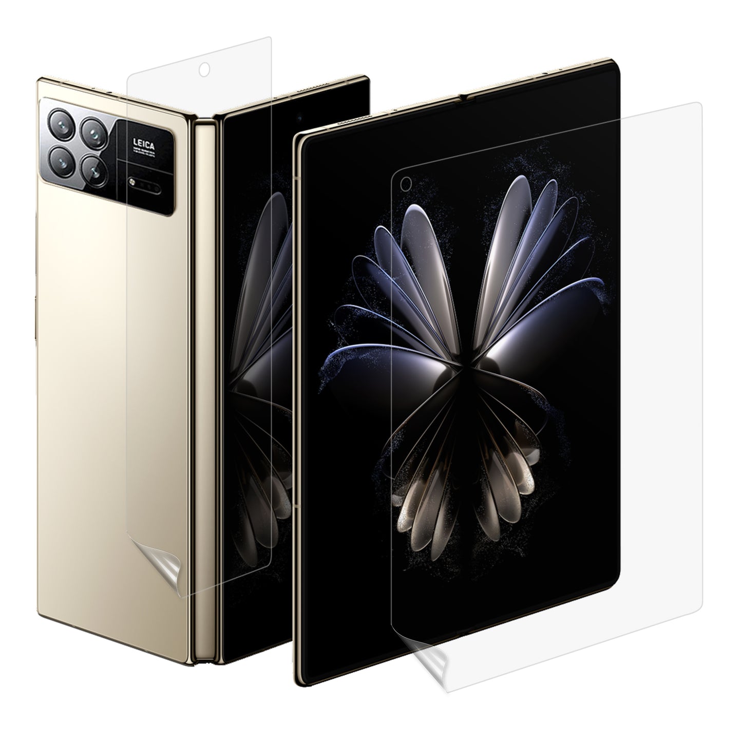 For Xiaomi Mix Fold 3 5G 1 Set Soft TPU Film Inside + Front + Back Full Cover HD Clear Protector