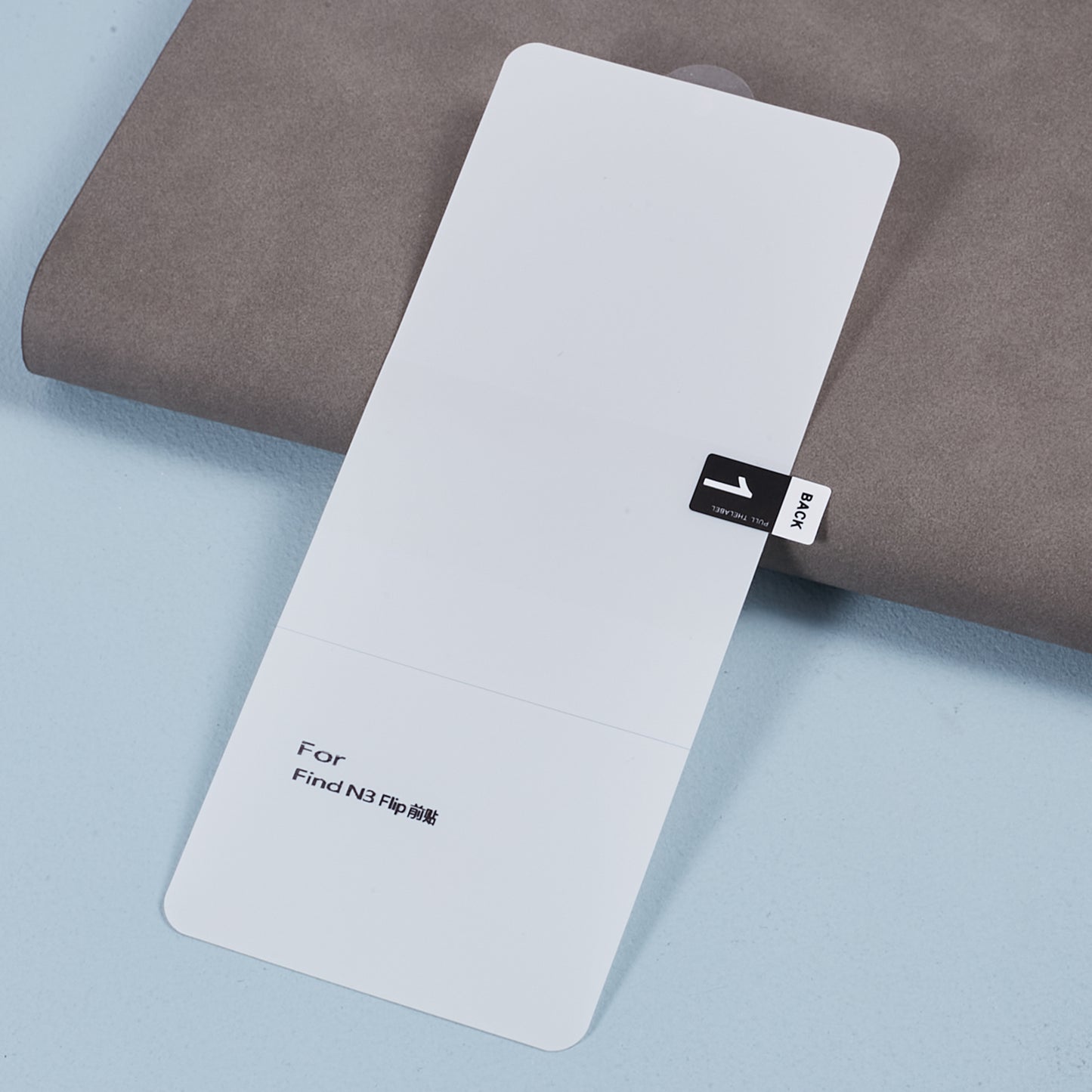 For Oppo Find N3 Flip 5G 1 Set Front Full Screen Protector + Back Film TPU+PET Hydrogel Film