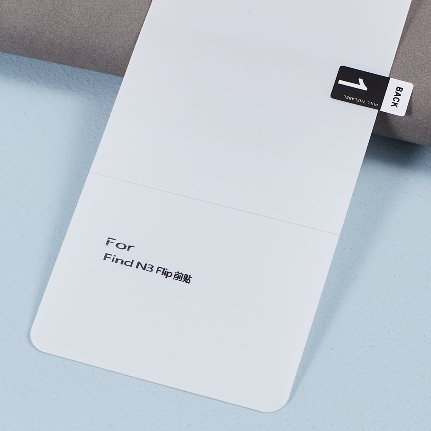 For Oppo Find N3 Flip 5G 1 Set Front Full Screen Protector + Back Film TPU+PET Hydrogel Film