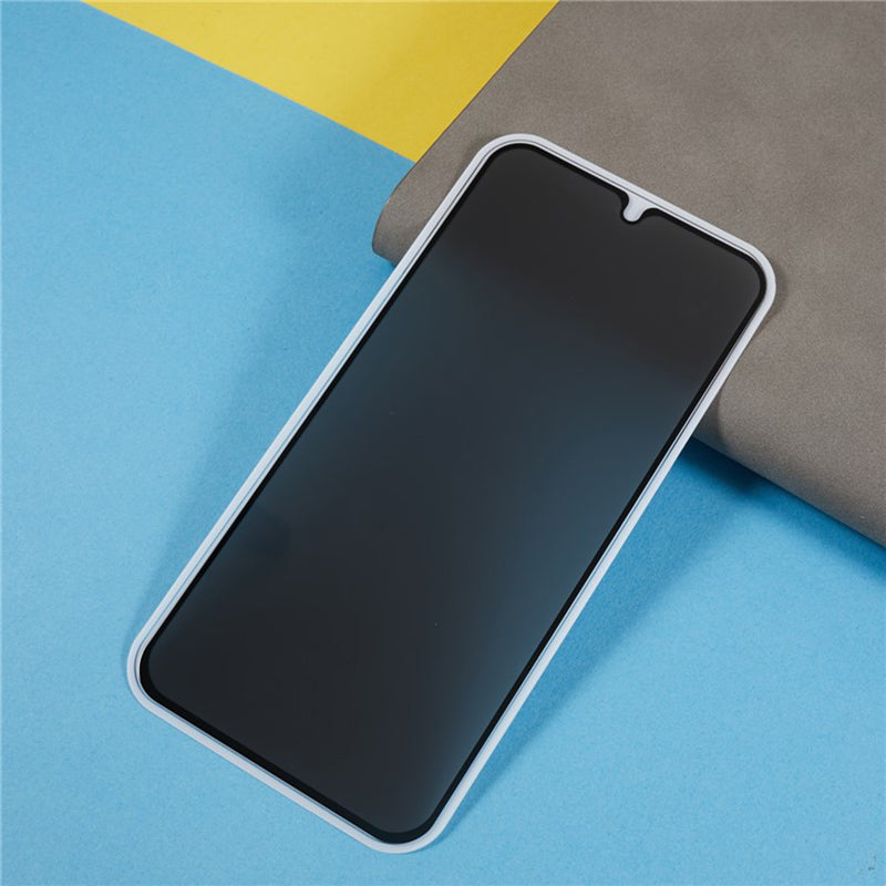 For Oppo A38 4G / A9 (2020) 180 Degree Anti-spy Tempered Glass Film Full Glue Full Screen Protector