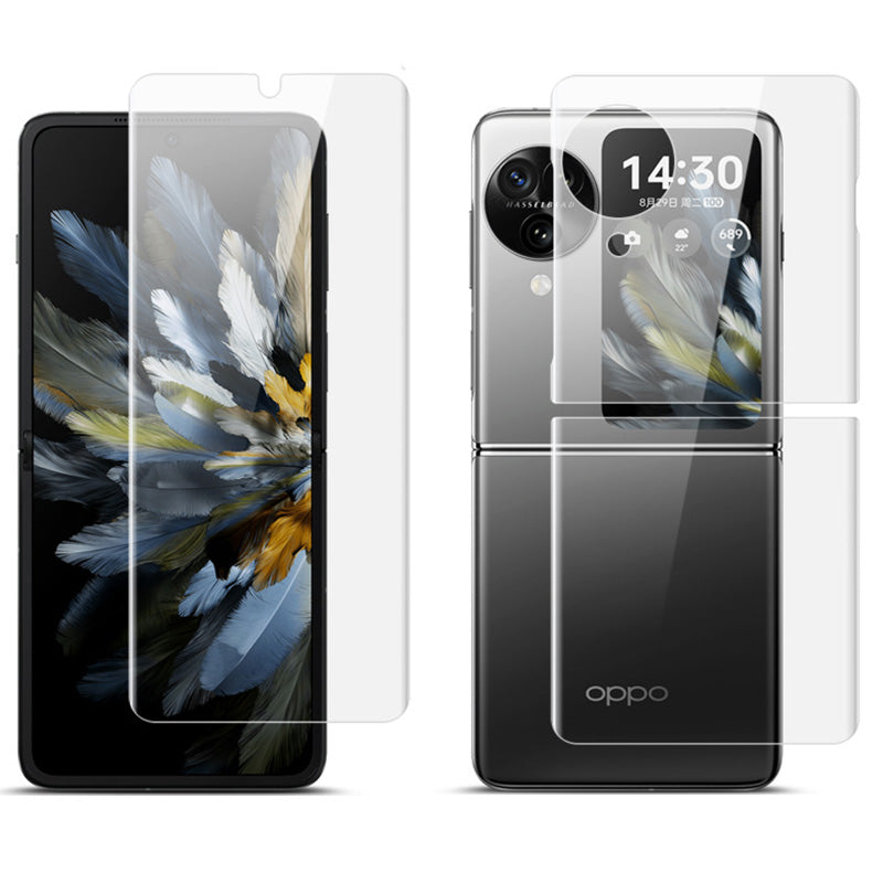 IMAK Hydrogel III For Oppo Find N3 Flip 5G 1 Set Front Screen Back Protector Soft TPU Film