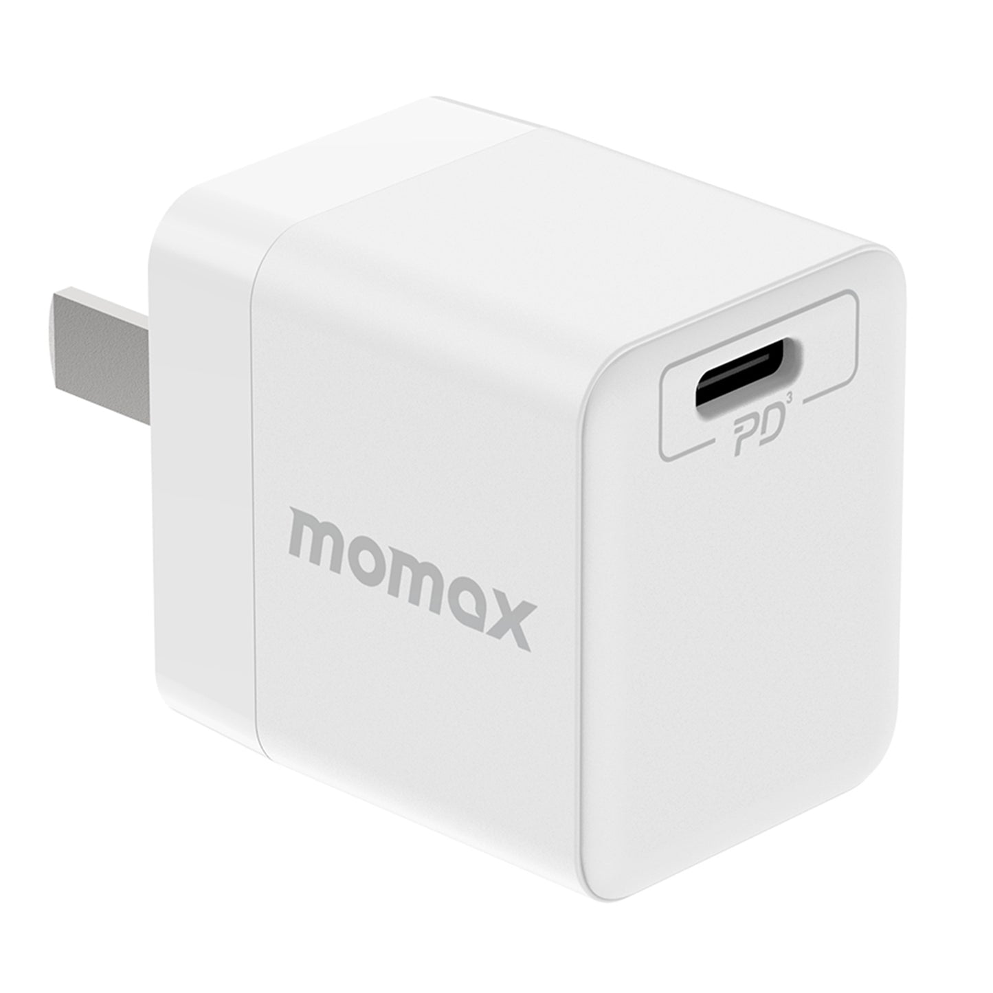 MOMAX 20W PD Fast Charger Single Type-C Phone Charging Power Adapter