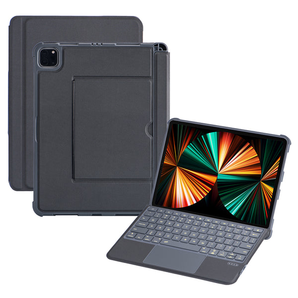 5507D For iPad 10.9 (2022) / iPad Pro 11 (2022) / (2021) / (2020) / Air (2022) / (2020) Bluetooth Keyboard Case with Backlit