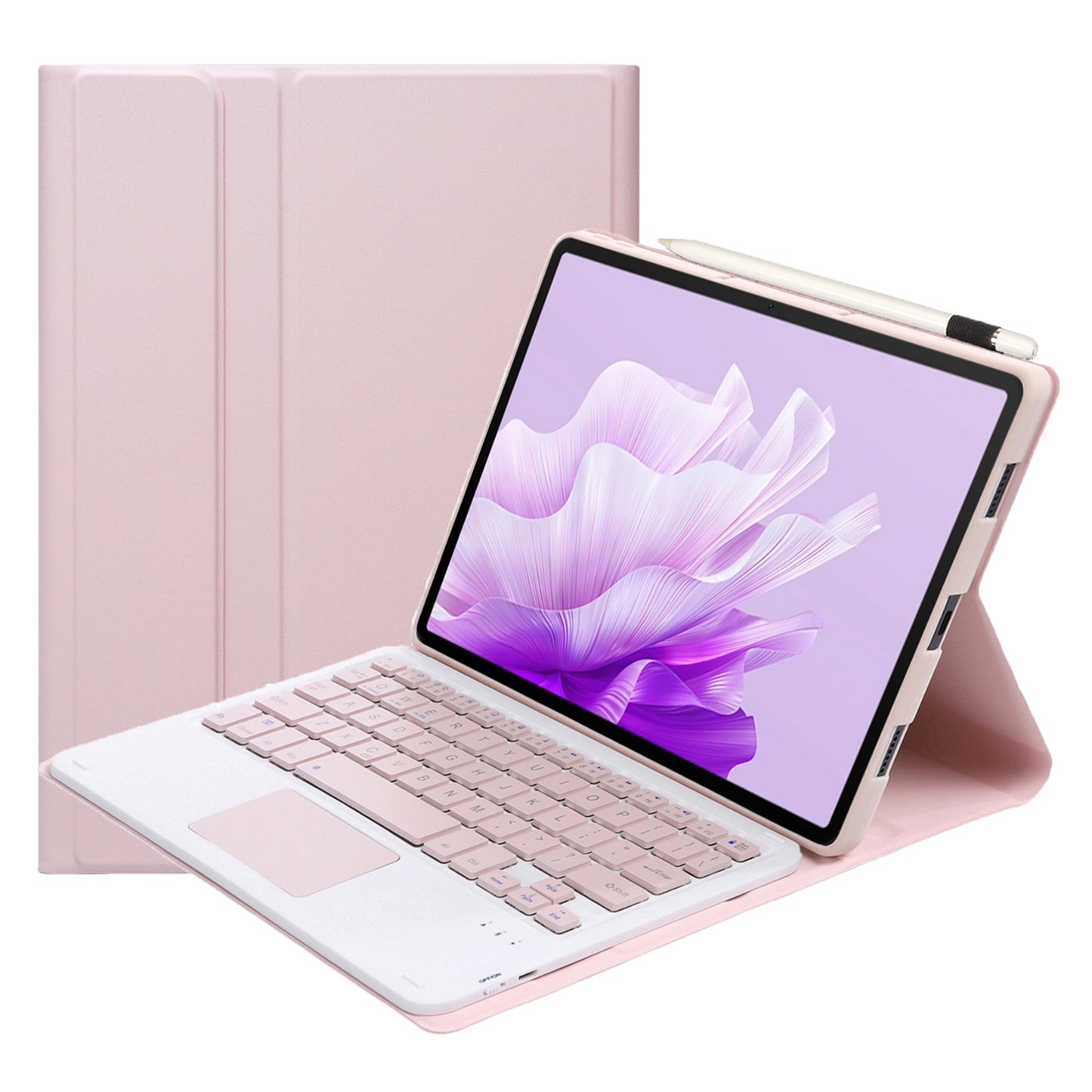 AH14-A For Huawei MatePad Air 11.5 inch (2023) Detachable Bluetooth Keyboard Tablet Case Stand with Touchpad Pen Holder