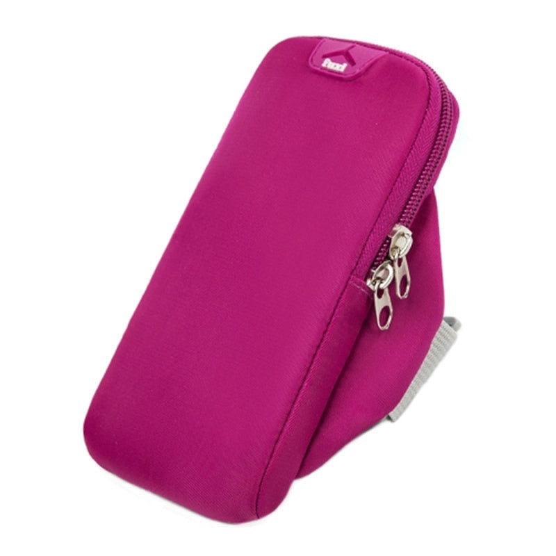 For Cell Phone Below 6.5-inch Armband Pouch Sports Running Oxford Fabric Phone Bag, 18*9cm