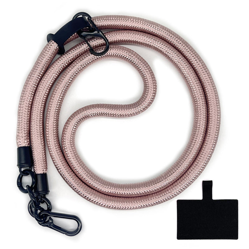 10mm Universal Phone Lanyard Neck Strap Polyester Hanging Rope with Tether Tab
