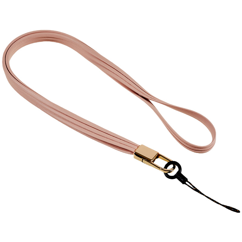 45cm Leather Neck Strap for Name Tag / Keys Universal Cell Phone Case Hanging Neck Lanyard