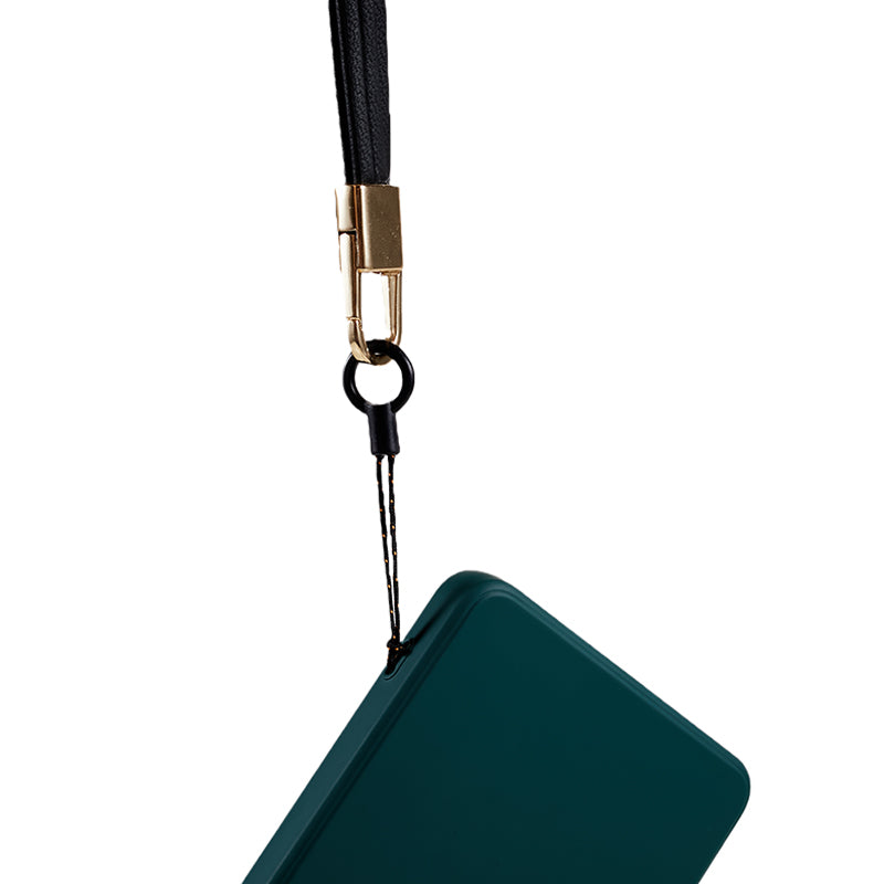 45cm Leather Neck Strap for Name Tag / Keys Universal Cell Phone Case Hanging Neck Lanyard