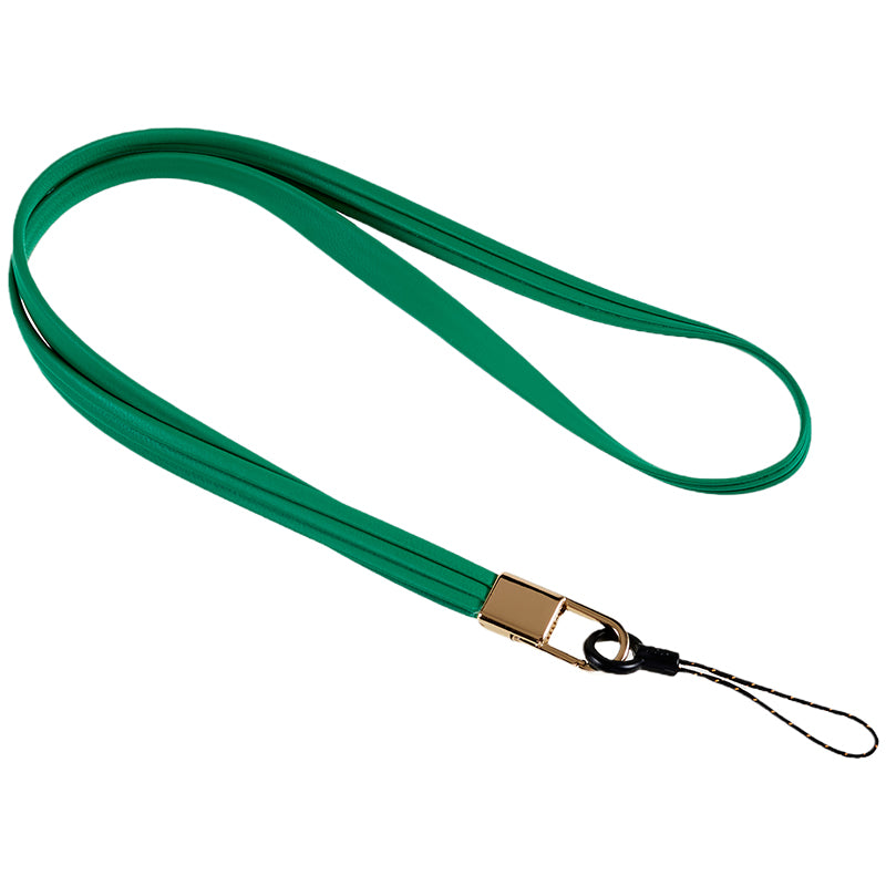 45cm Leather Neck Strap for Name Tag / Keys Universal Cell Phone Case Hanging Neck Lanyard