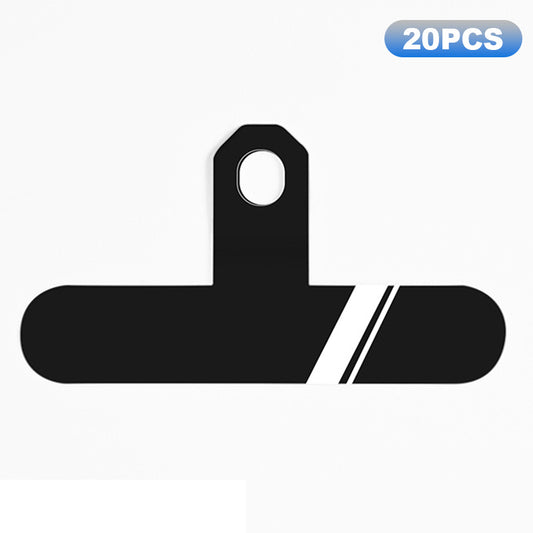 20Pcs / Pack Phone Case Lanyard Anti-Lost Patch with Hole Universal Phone Tether Tabs for Wrist Neck Strap