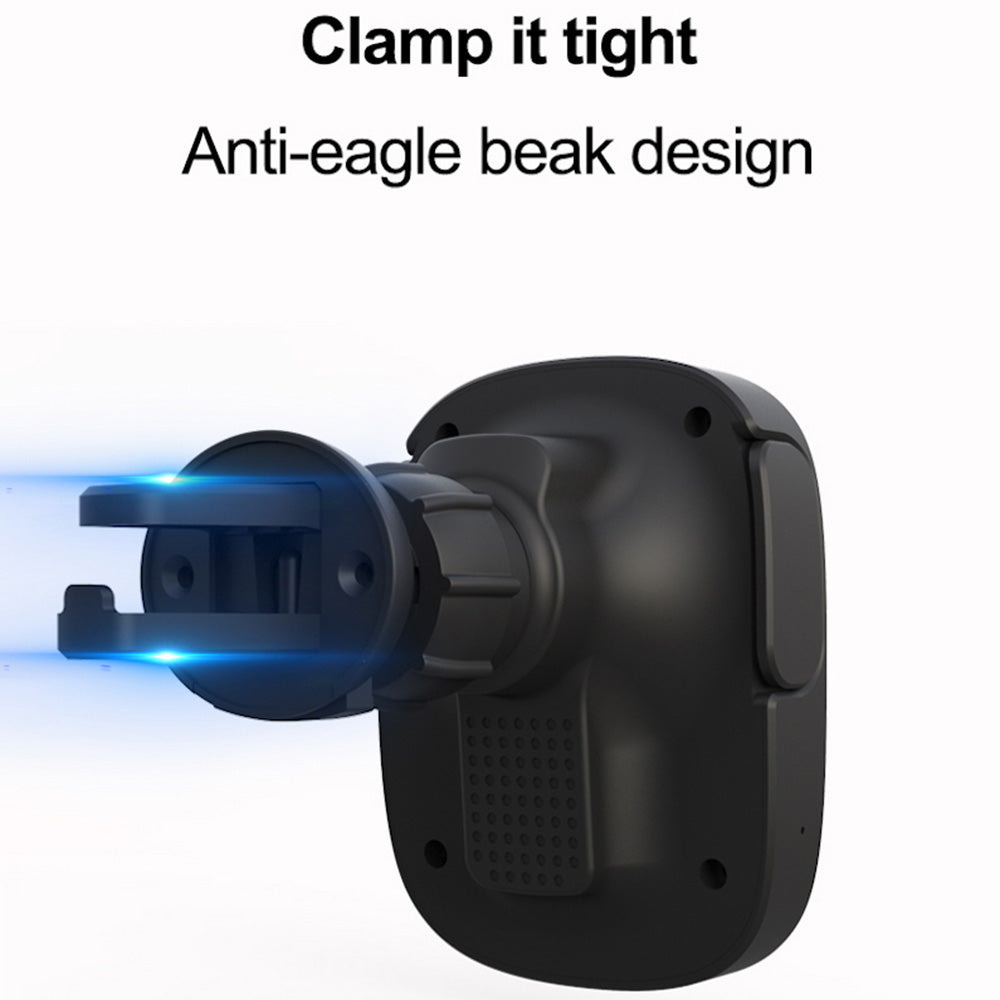 X13 15W Magnetic Car Wireless Charger for iPhone 12 / 13 / 14 Series, 360-Degree Rotating Air Vent Cell Phone Mount Charger