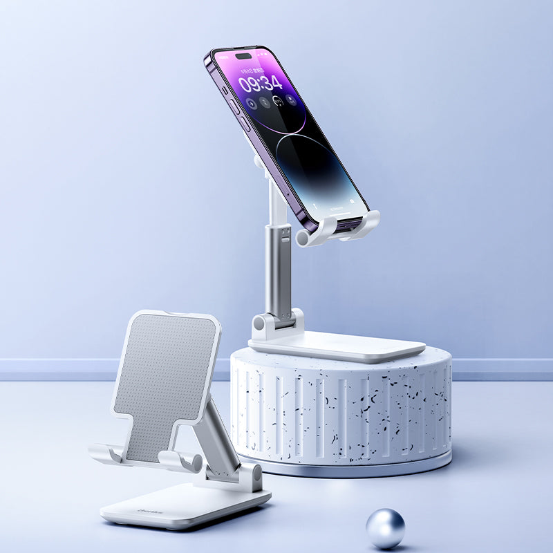 BENKS L51 Folding Desktop Phone Stand Portable Metal Adjustable Mini Cell Phone Holder