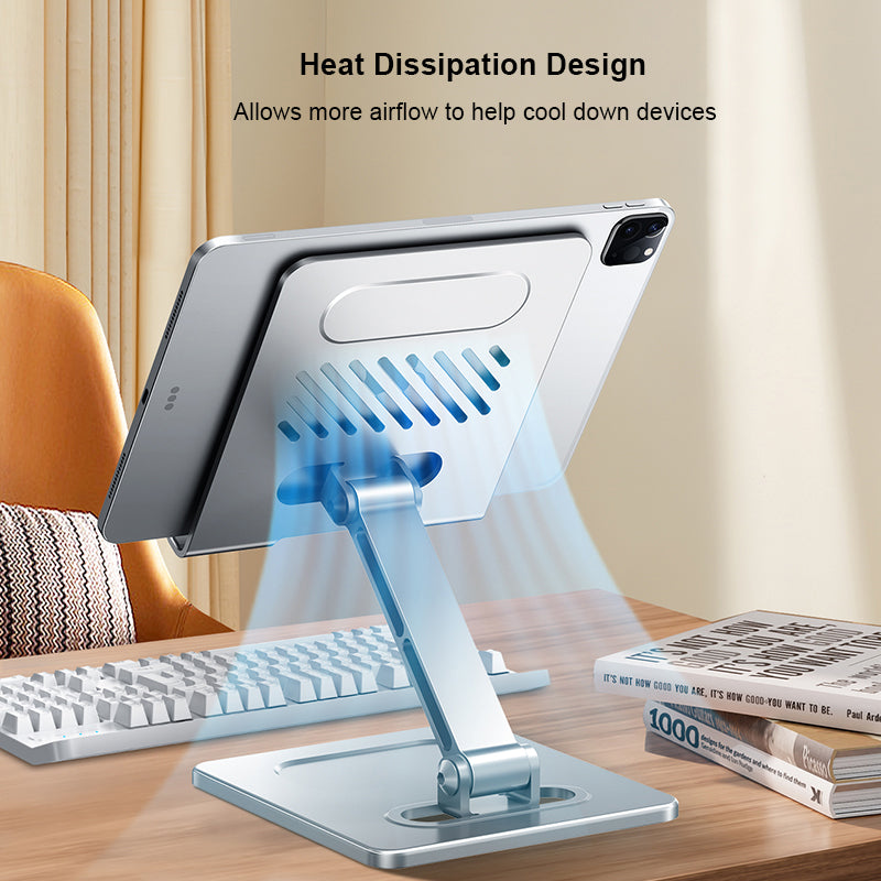 XUNDD XDHO-027 ArmorSeries Folding Desktop Stand Multi-Function Desktop Aluminum Alloy Tablet Holder