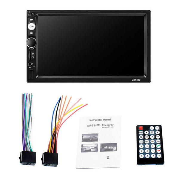 7010B 7-inch Touch Screen Car MP5 Player Multi-functional Car Audio Device Parking System