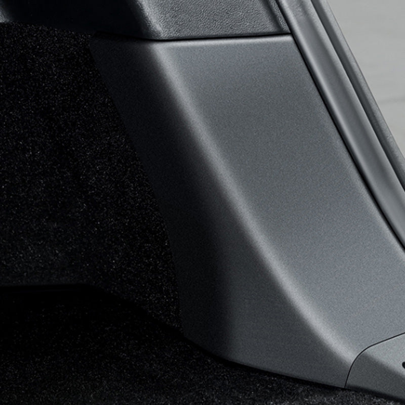 TSL21 2Pcs / Set For Tesla Model Y 21-22 Rear Trunk Corner Protection Cover ABS Car Trunk Side Guard
