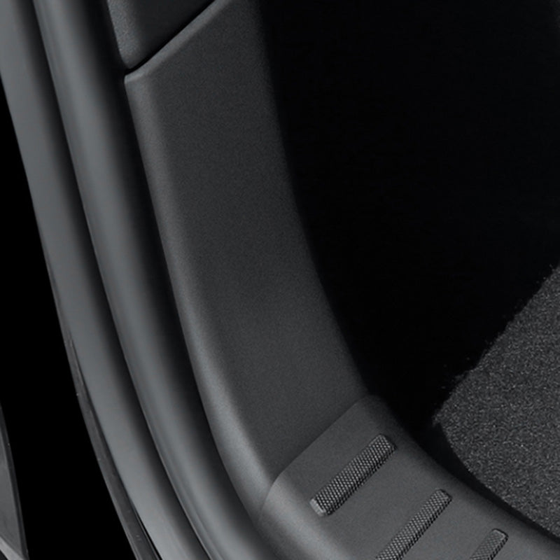 TSL21 2Pcs / Set For Tesla Model Y 21-22 Rear Trunk Corner Protection Cover ABS Car Trunk Side Guard