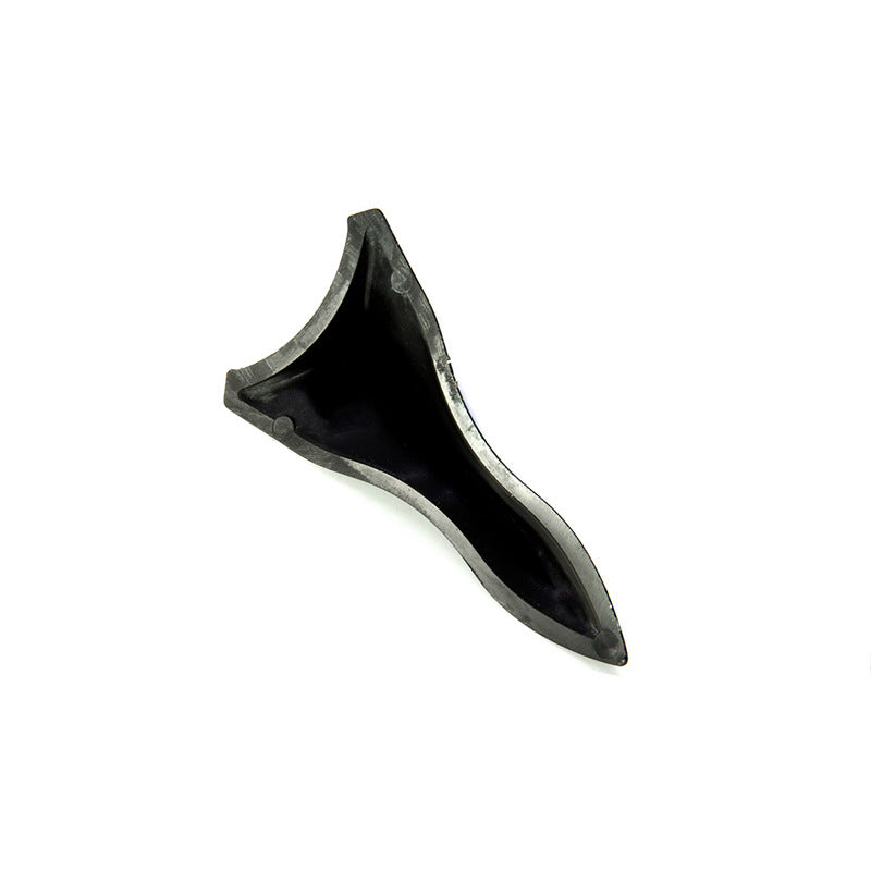 YT-1026 10Pcs / Set Auto Car Roof Shark Fins Vehicle Tail Wings Cover Trim Exterior Decoration Sticker