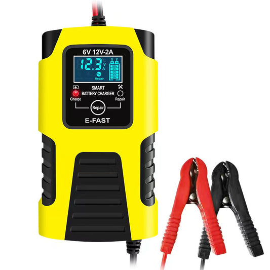 E-FAST ZYX-J99 6V / 12V Lead-Acid Battery Charger for Motorcycles, Tricycles Intelligent Repair Battery Charger