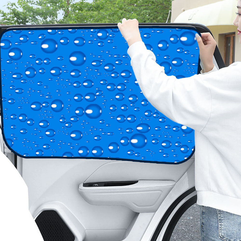 2938 Magnetic Single-Layer Car Sun Shade Rear Front Window Shade Side Window Sunshade UV Protection Cover