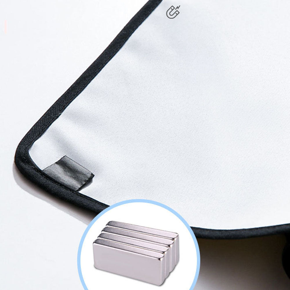 2938 Magnetic Single-Layer Car Sun Shade Rear Front Window Shade Side Window Sunshade UV Protection Cover