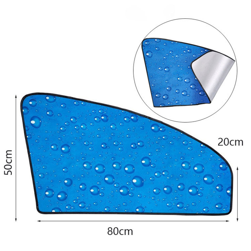 2938 Magnetic Single-Layer Car Sun Shade Rear Front Window Shade Side Window Sunshade UV Protection Cover