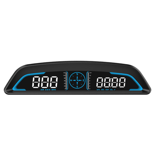G3 5.5 inch LCD Car HUD Speed Distance Altitude Display GPS+Beidou Car Head Up Display