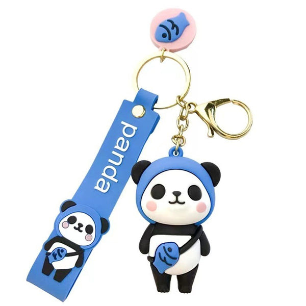 Lovely Panda Pendant Keychain Car Key Bag Decoration Hanging Ornament