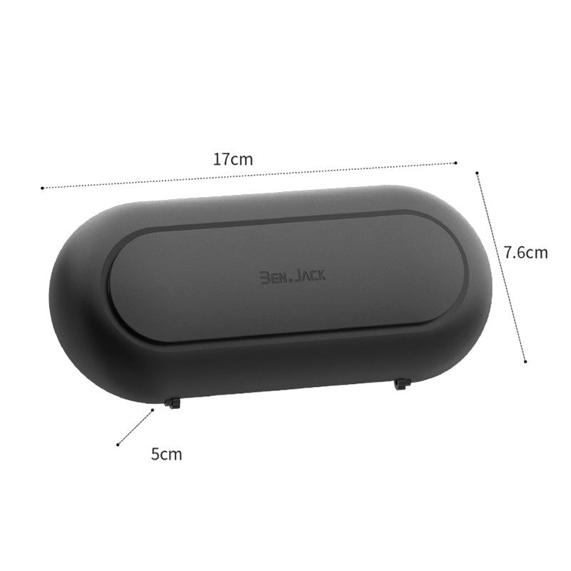 BEN.JACK Glasses Holders for Cars, Sunglasses Holder Clip for Sun Visor, Ticket Card Clip Eyeglasses Mount